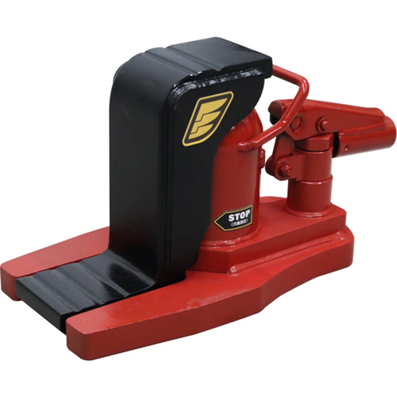 イーグル 低床・レバー回転・安全弁付爪つきジャッキ 爪能力3t 爪ロングタイプ 1台（ご注文単位1台）【直送品】