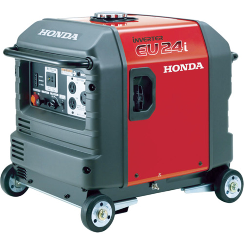 HONDA 正弦波インバーター搭載発電機 2.4kVA(交流/直流)車輪付 1台（ご注文単位1台）【直送品】