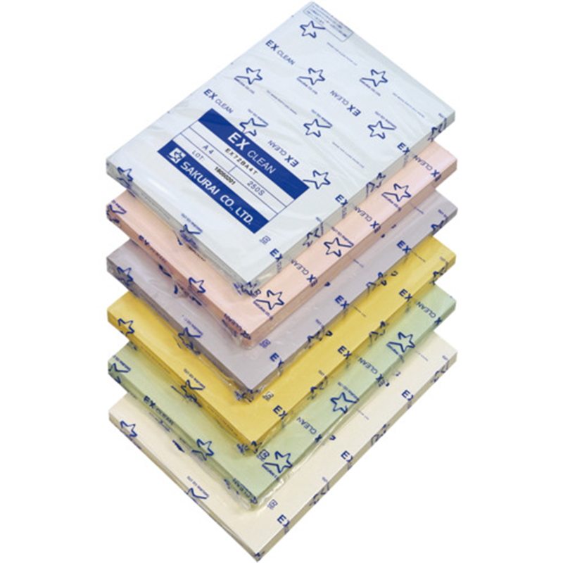 桜井 EXクリーン A4 ブルー 250枚×10冊 1ケース（ご注文単位1ケース）【直送品】