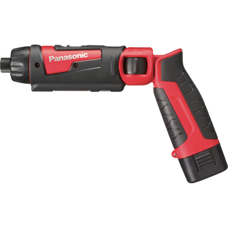 Panasonic 充電スティックドリルドライバー 7.2V 赤 電池2個付き 1台（ご注文単位1台）【直送品】
