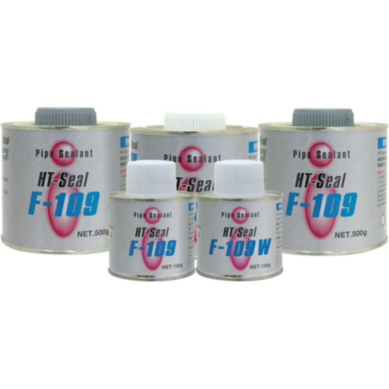 ヘルメチック 配管用シール剤 F-109(グレー) 100g 1個（ご注文単位1個）【直送品】