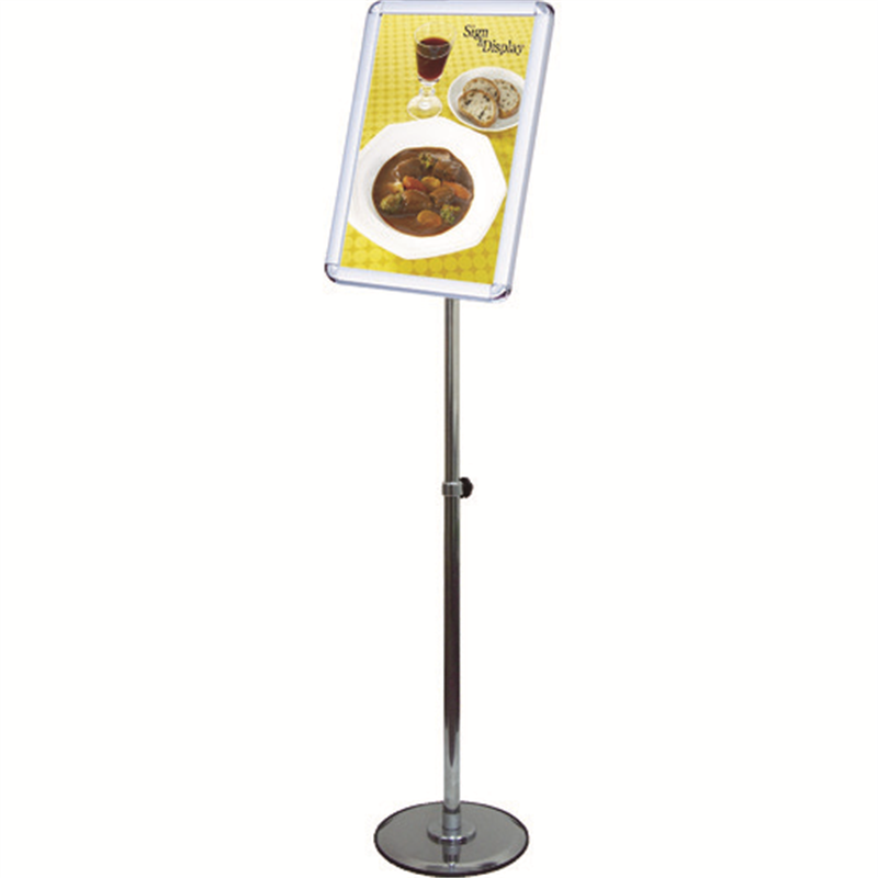 TOKISEI フリーアングルパネルスタンド150 ポール A4 210×297 1台（ご注文単位1台）【直送品】