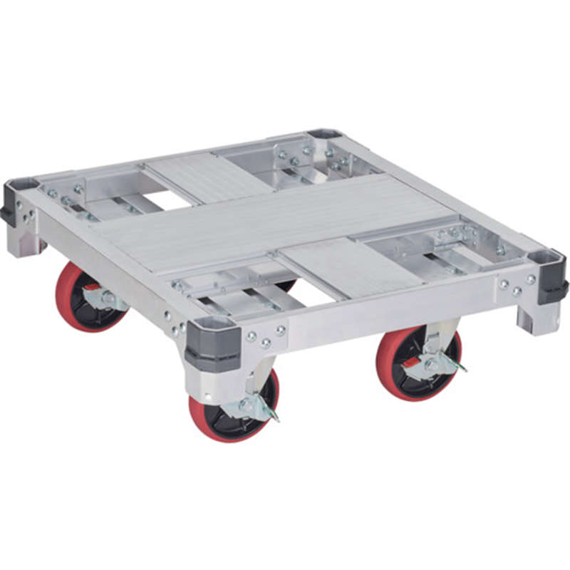 ハセガワ アルミ運搬車 イットン台車 4輪ミニタイプ 1台（ご注文単位1台）【直送品】