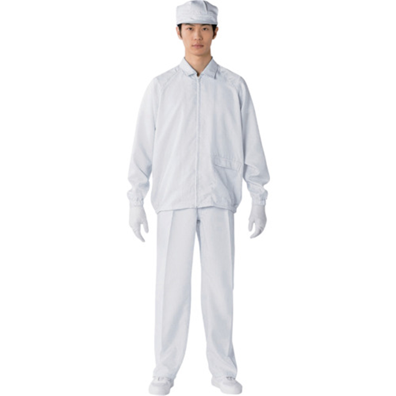 TriApex クリーンスーツ上衣 FH203C S ホワイト 1着（ご注文単位1着）【直送品】