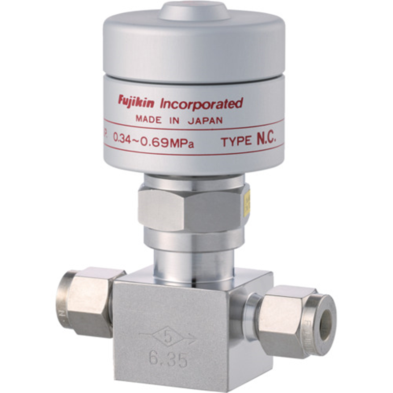 Fujikin SUS鋼製自動ベローズバルブ_1MPa_FPR-91 1個（ご注文単位1個）【直送品】