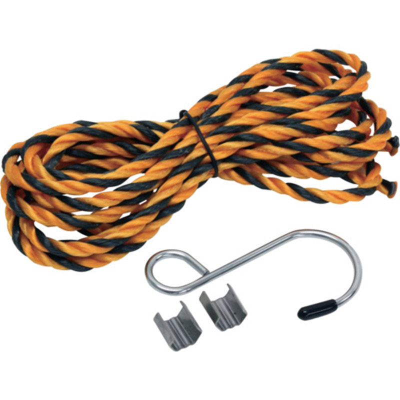 Meltec タイヤストッパー連結ロープ 1個（ご注文単位1個）【直送品】