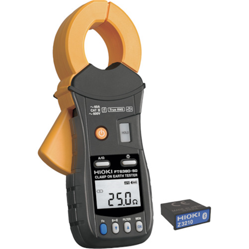 HIOKI クランプ接地抵抗計ワイヤレスセット FT6380-90 1台（ご注文単位1台）【直送品】