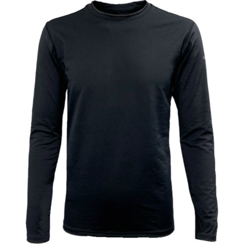 リベルタ クルーネックインナー LDL FTPC L/S ブラック 2XL 1着（ご注文単位1着）【直送品】