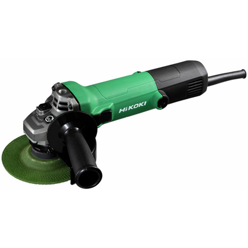 HiKOKI 電気ディスクグラインダ(ブレーキ付き) 砥石径125MM スライド式スイッチ 1台（ご注文単位1台）【直送品】