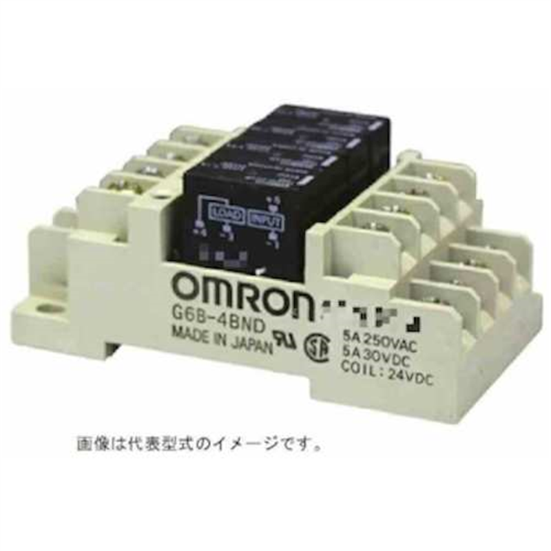 OMRON ターミナルリレー 接点構成1a×4 基本型 1個（ご注文単位1個）【直送品】