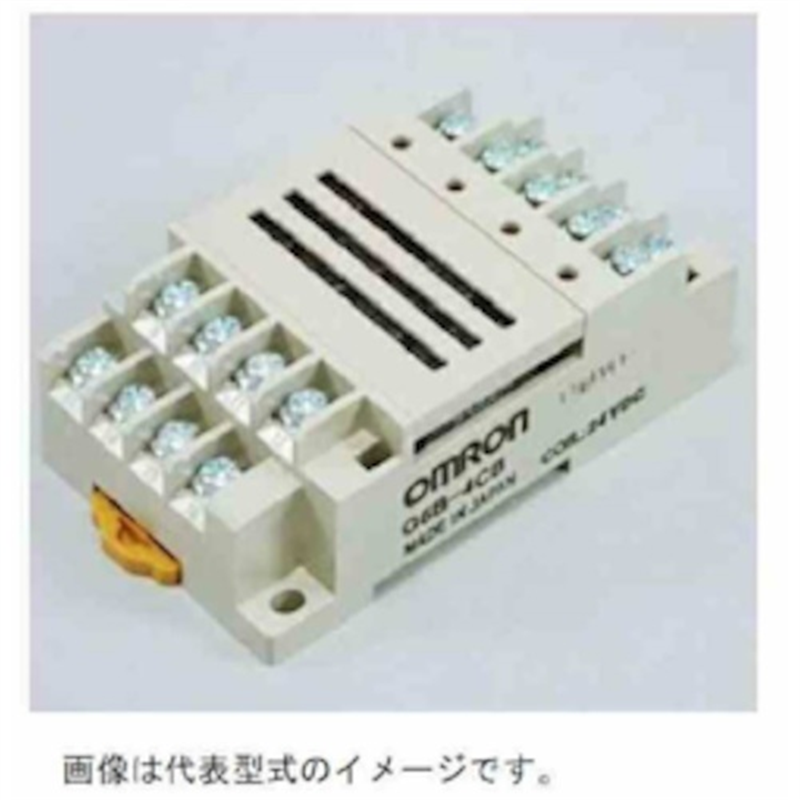 OMRON ターミナルリレー 接点構成1c×4 基本型 1個（ご注文単位1個）【直送品】