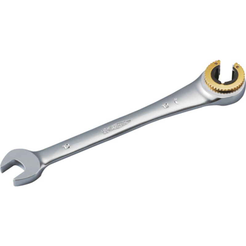 スーパー オープンギアレンチ(ストレートタイプ)L:175mm 呼び:12 1丁（ご注文単位1丁）【直送品】