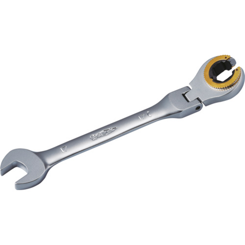 スーパー オープンギアレンチ(フレックスタイプ)L:231mm 呼び:17 1丁（ご注文単位1丁）【直送品】