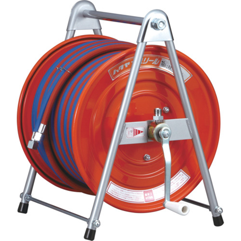 ハタヤ ガスリール 20m 内径φ5.0 特殊合成ゴム製ツインホース 1台（ご注文単位1台）【直送品】