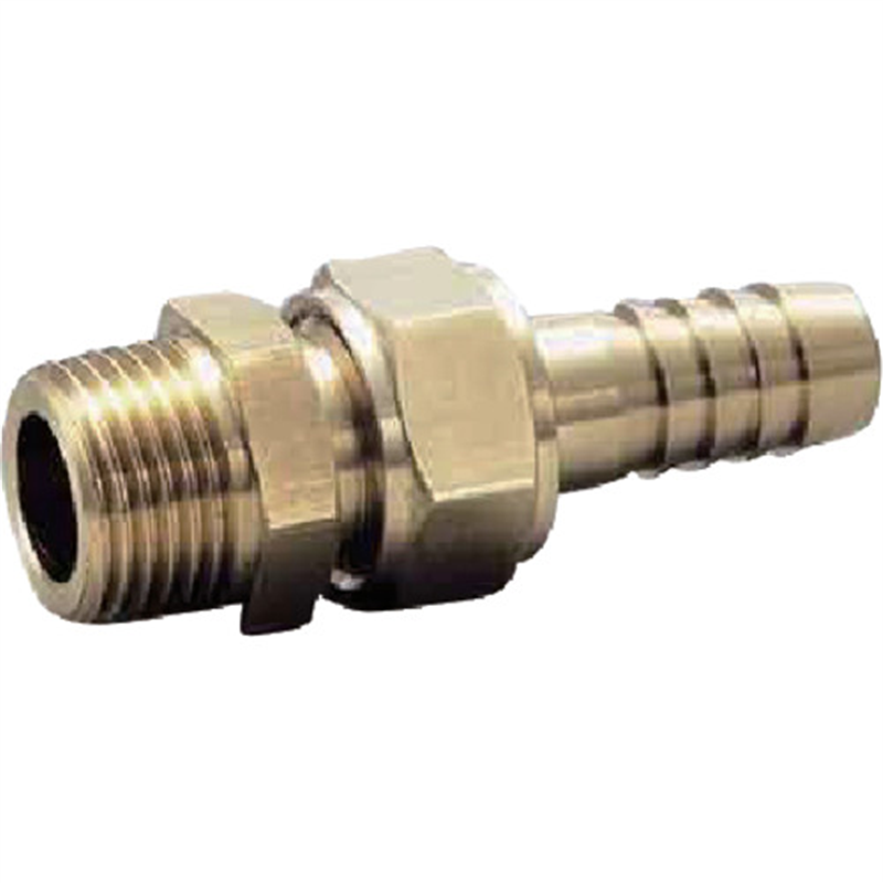 FLOBAL 黄銅製ホースジョイント GHJ-0413 1/2x12.7 1個（ご注文単位1個）【直送品】