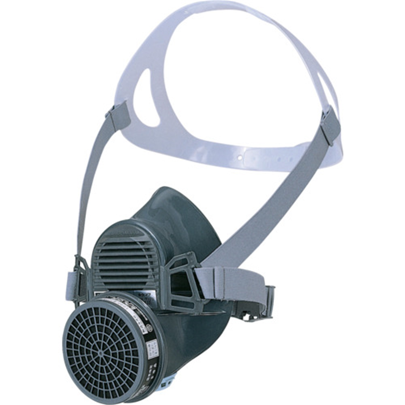 シゲマツ 直結式小型防毒マスク GM71SD(HB)(M)(10180) 1個（ご注文単位1個）【直送品】