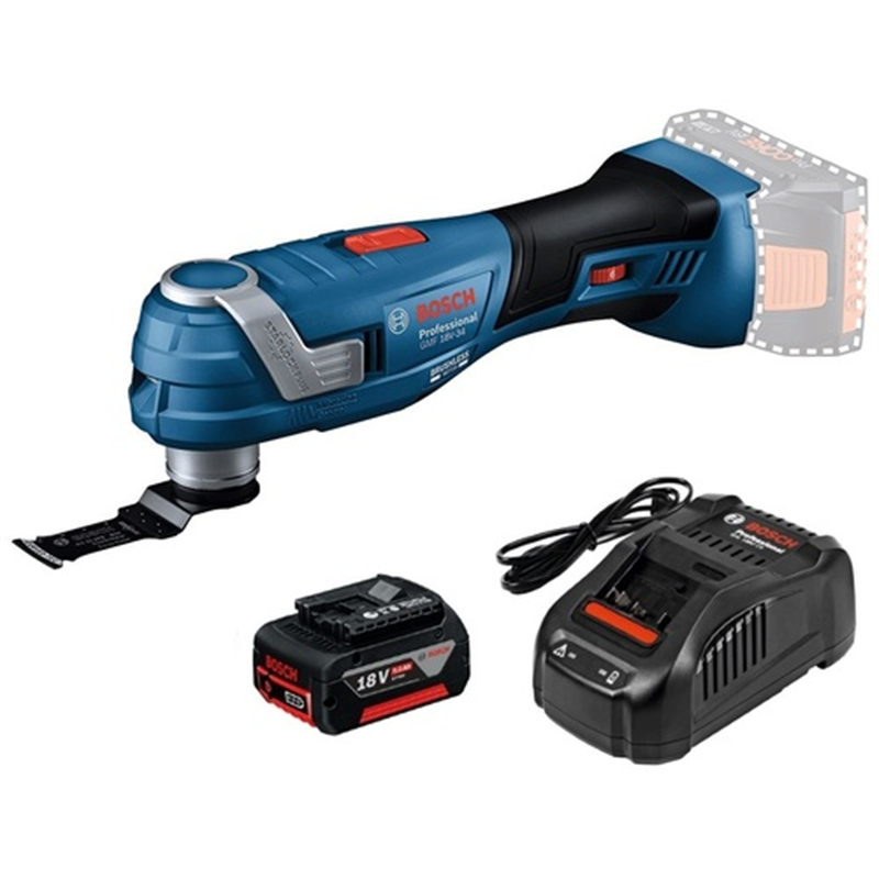 ボッシュ コードレスマルチツール 18V バッテリー充電器セット 1セット（ご注文単位1セット）【直送品】