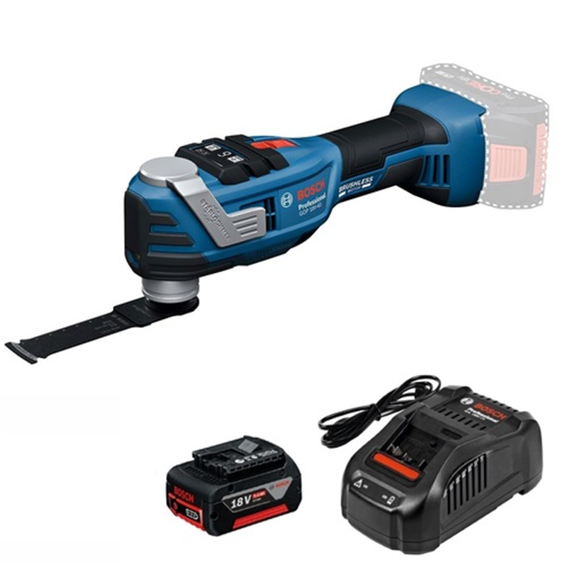 ボッシュ 18Vコードレスマルチツール+バッテリー充電器セット 1台（ご注文単位1台）【直送品】