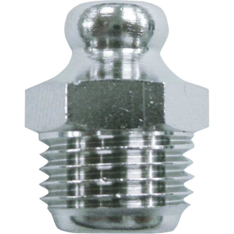 KURITA グリースニップル A型G1/8丸頭 (10個入) 1箱（ご注文単位1箱）【直送品】