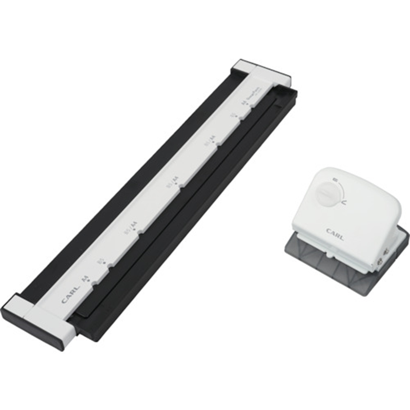 カール 多穴パンチ ゲージパンチ ブラック 1個（ご注文単位1個）【直送品】