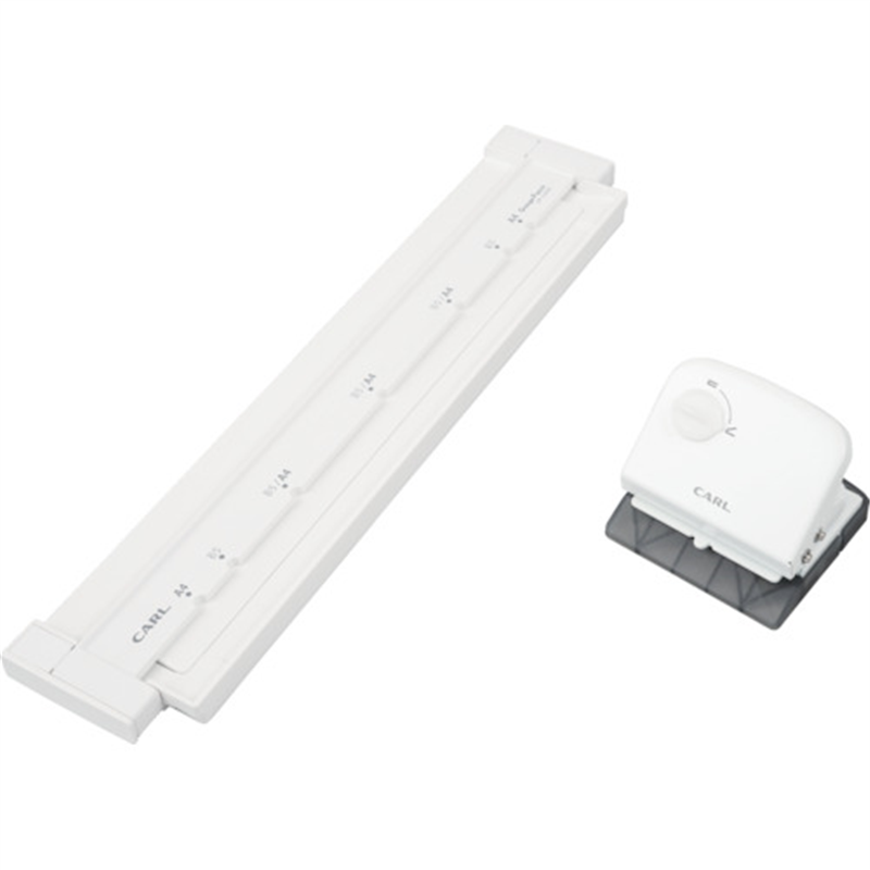 カール 多穴パンチ ゲージパンチ ホワイト 1個（ご注文単位1個）【直送品】