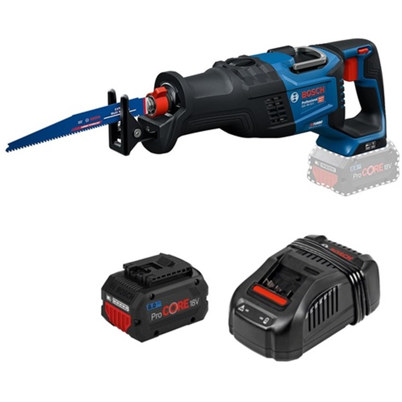 ボッシュ 18Vコードレスセーバーソー+バッテリー充電器セット 1台（ご注文単位1台）【直送品】
