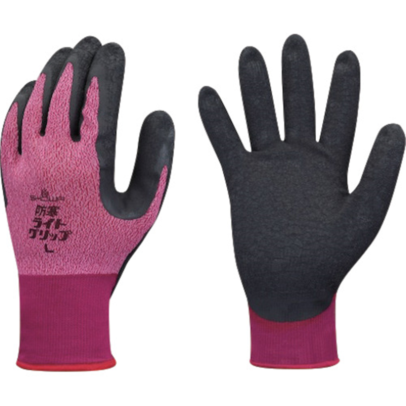 SHOWA 防寒手袋 GW343 防寒ライトグリップ レッド Sサイズ 1双（ご注文単位1双）【直送品】