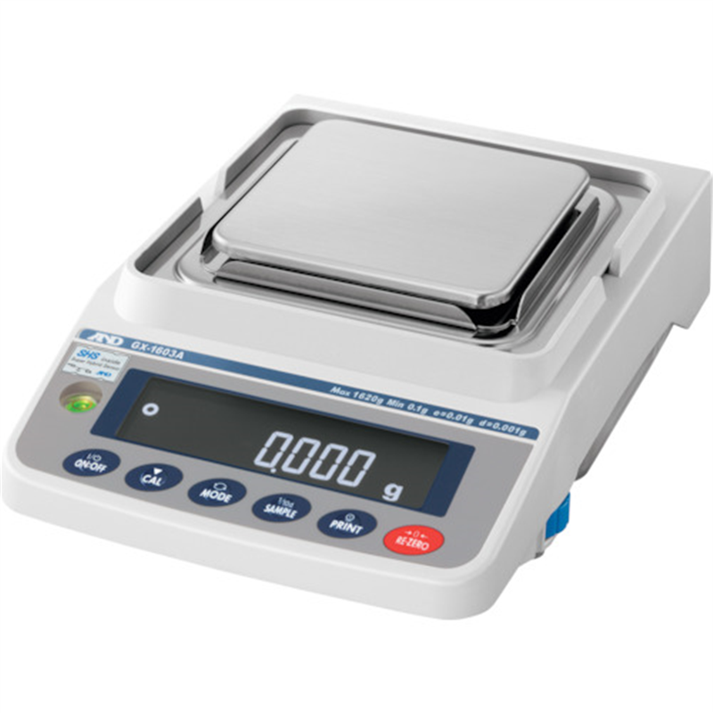 A&D 汎用電子天びん 内蔵分銅付き 1620g/0.001g 1台（ご注文単位1台）【直送品】