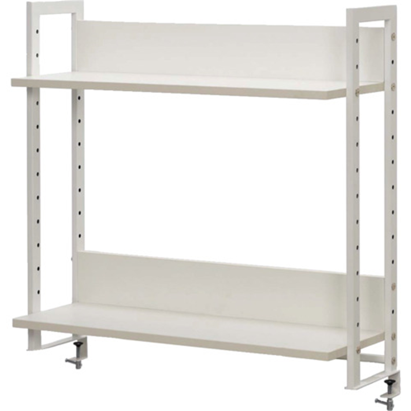 アールエフヤマカワ ワークデスク2上置ハイシェルフW800 ホワイト 1台（ご注文単位1台）【直送品】