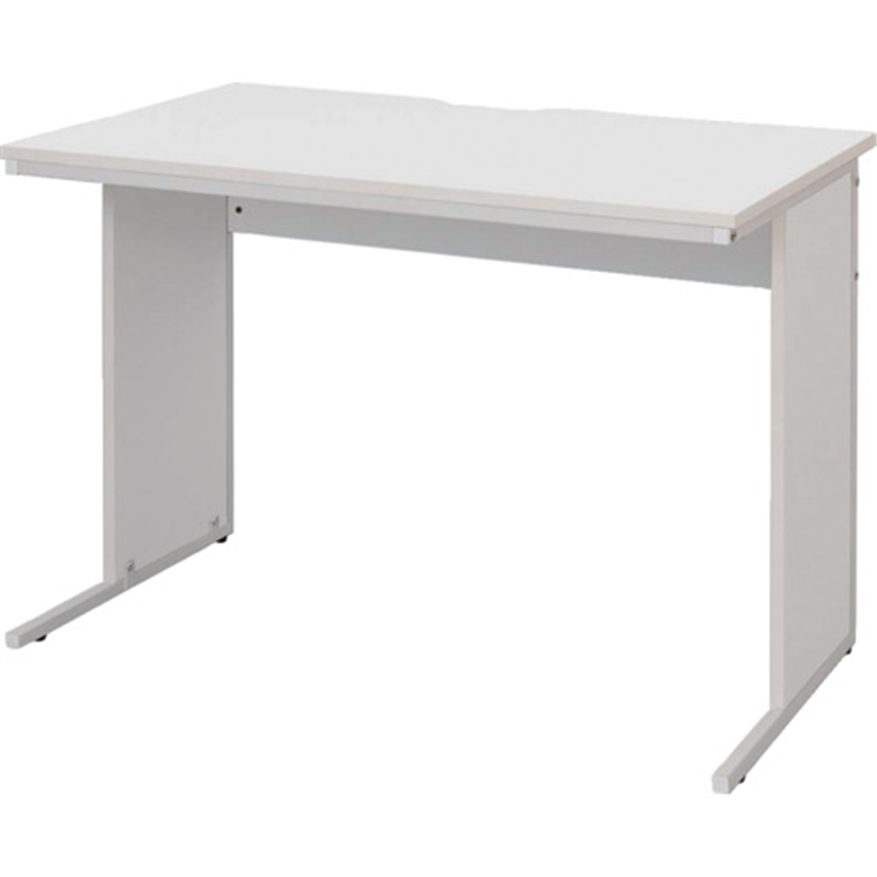 アールエフヤマカワ ワークデスク2 W1000×D600 ホワイト  1台（ご注文単位1台）【直送品】