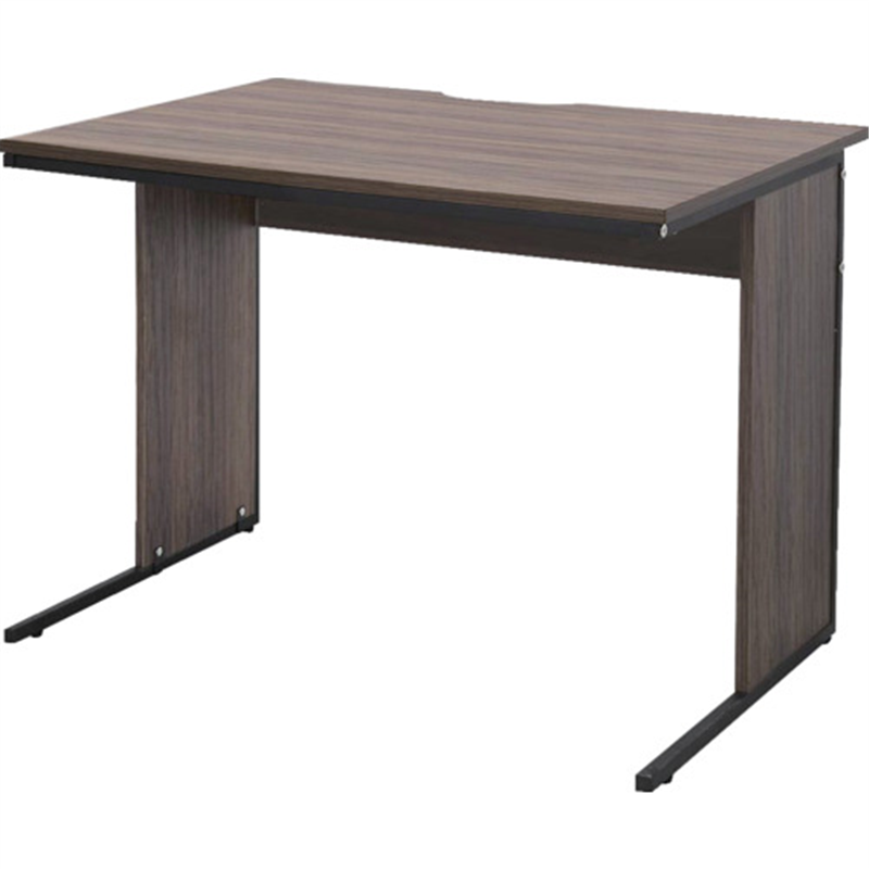 アールエフヤマカワ ワークデスク2 W1000×D700 ウォルナット2 1台（ご注文単位1台）【直送品】