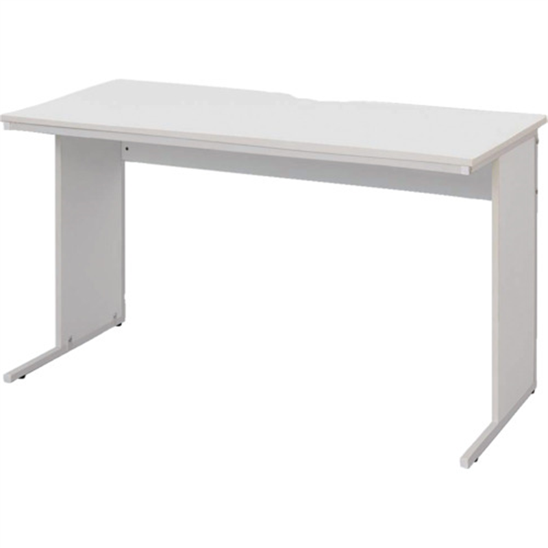 アールエフヤマカワ ワークデスク2 W1200×D600 ホワイト  1台（ご注文単位1台）【直送品】