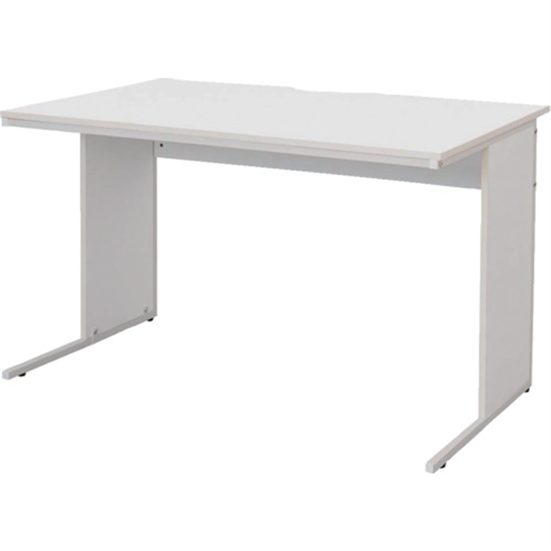 アールエフヤマカワ ワークデスク2 W1200×D700 ホワイト  1台（ご注文単位1台）【直送品】