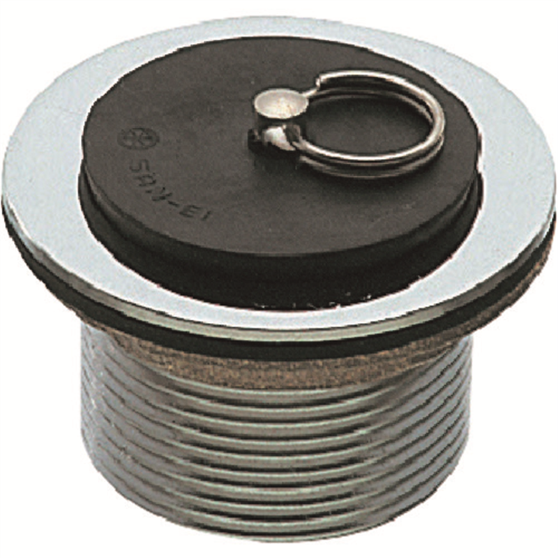 SANEI ゴム栓付風呂栓 1個（ご注文単位1個）【直送品】