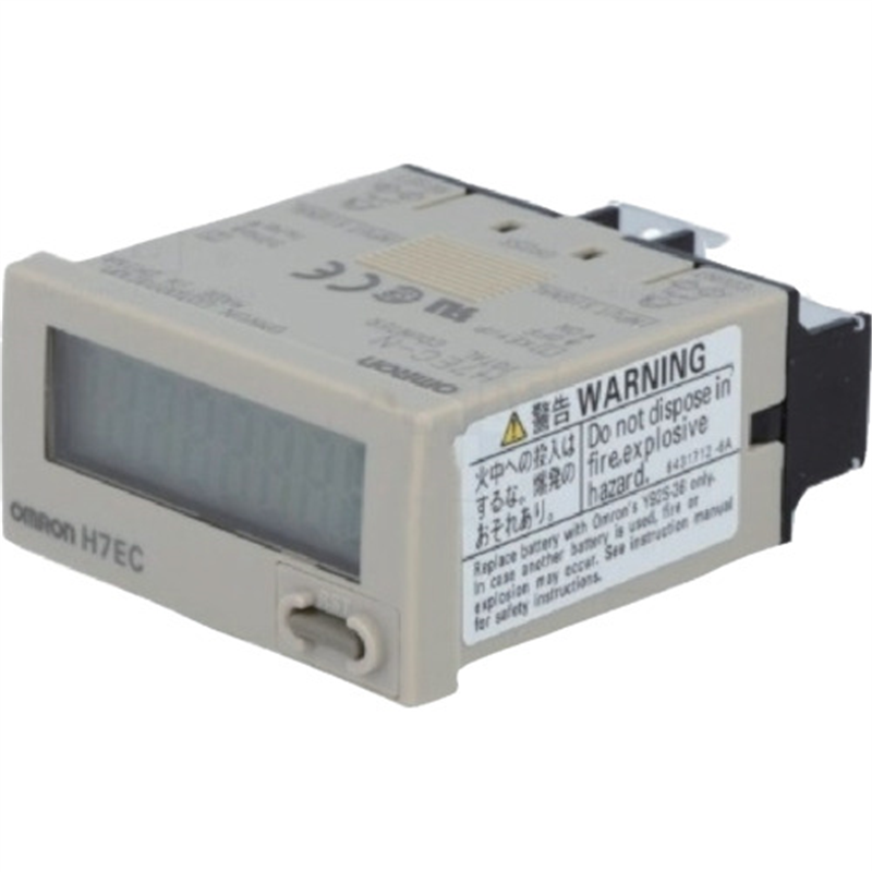 OMRON 小型トータルカウンタ 8桁 フリー電圧入力 1個（ご注文単位1個）【直送品】