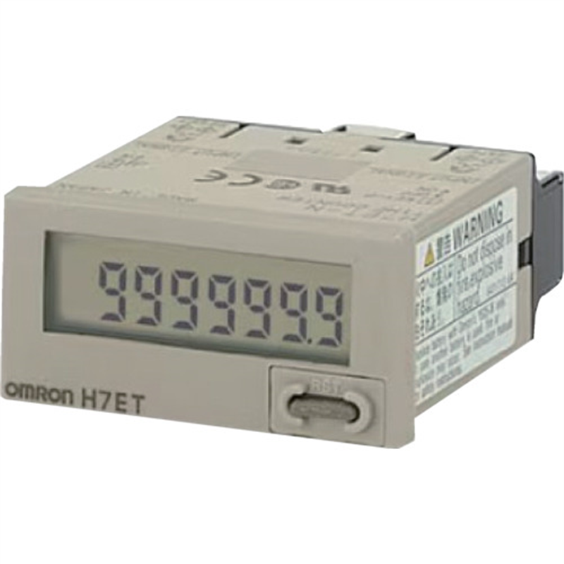 OMRON 小形タイムカウンタ 7桁 フリー電圧入力 1個（ご注文単位1個）【直送品】