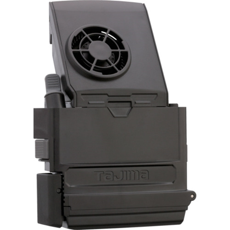 タジマ ヘルメット セフメット用バッテリーボックス3730用 ファン付き 1個（ご注文単位1個）【直送品】