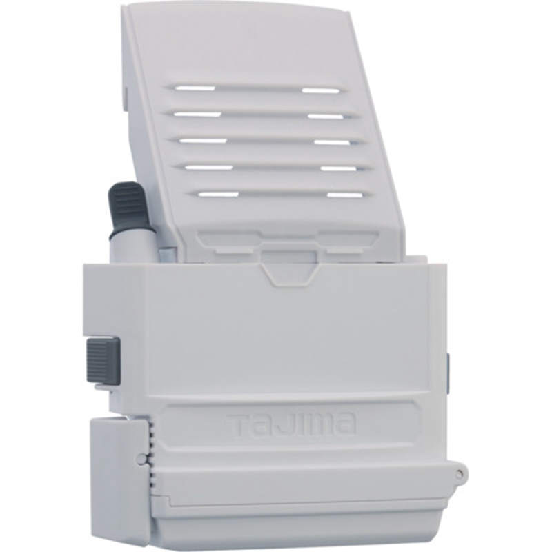 タジマ ヘルメット セフメット用バッテリーボックス3730用 ホワイト 1個（ご注文単位1個）【直送品】