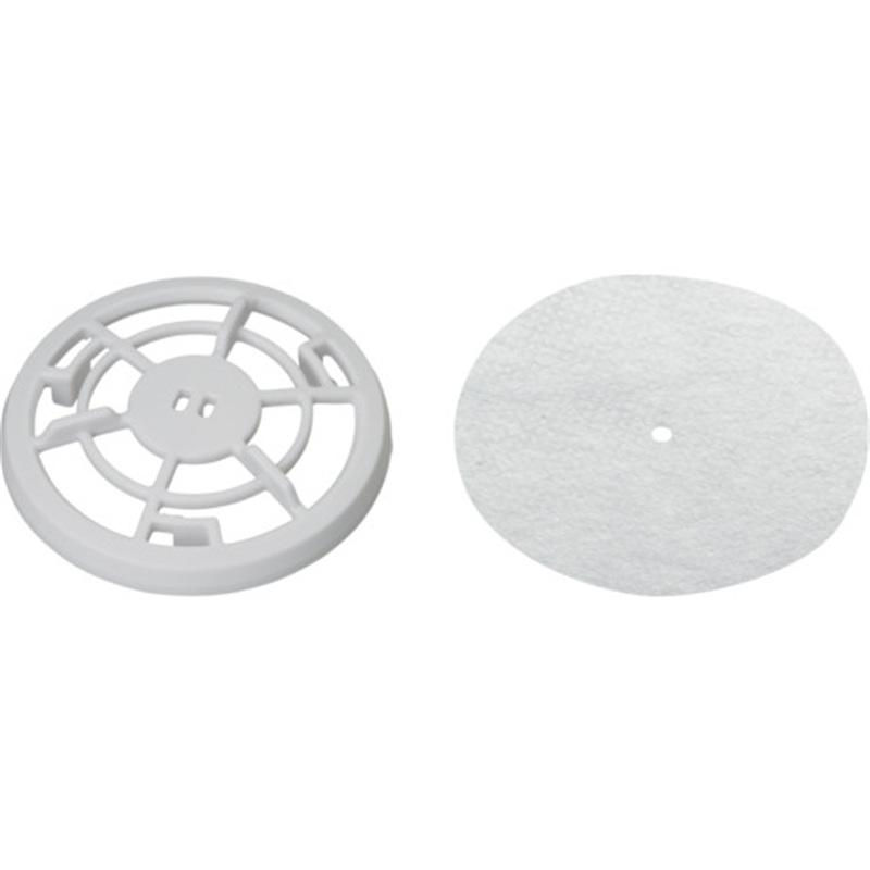 タジマ ヘルメット セフメット用フィルター10枚 フレームセット ホワイト 1セット（ご注文単位1セット）【直送品】