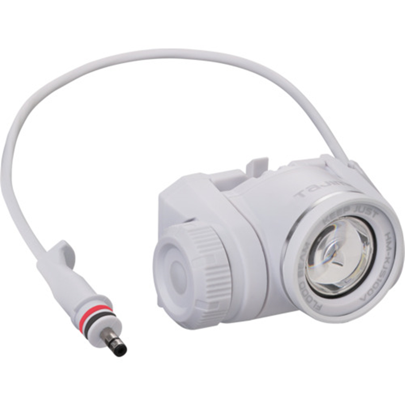 タジマ ヘルメット セフメット用ヘッドライトKJS ブースト1000lm フラッドユニット ホワイト 1個（ご注文単位1個）【直送品】