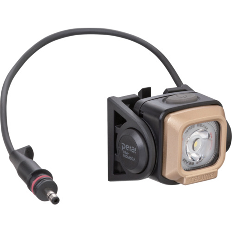 タジマ ヘルメット セフメット用ヘッドライトED 500lm 大径照射ユニット 1個（ご注文単位1個）【直送品】