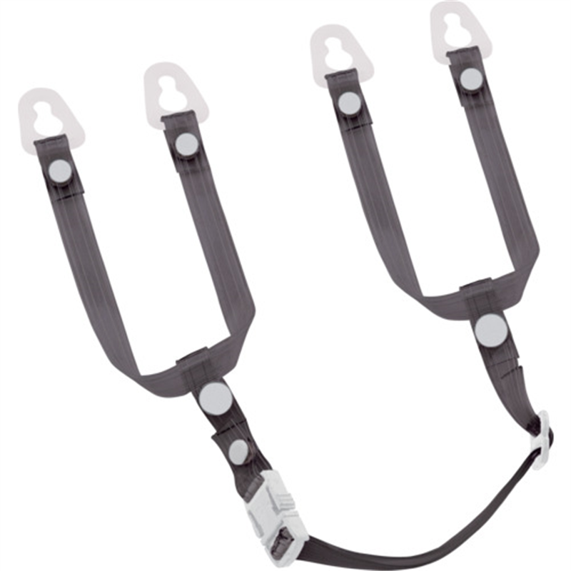 タジマ ヘルメット あご耳紐セット ビニール スモーク 1個（ご注文単位1個）【直送品】