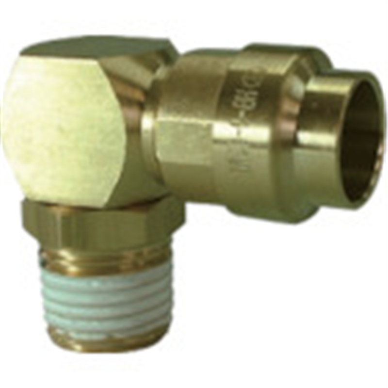 チヨダ ファイブHタイプメイルエルボ 10mm・R1/8 1個（ご注文単位1個）【直送品】