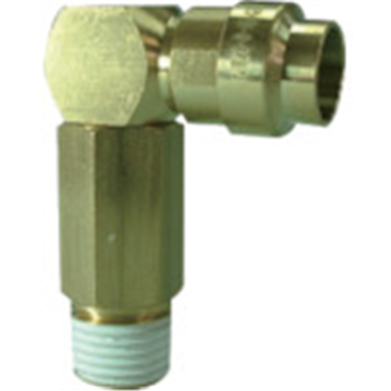 チヨダ ファイブHタイプロングメイルエルボ8mm・R1/8 1個（ご注文単位1個）【直送品】