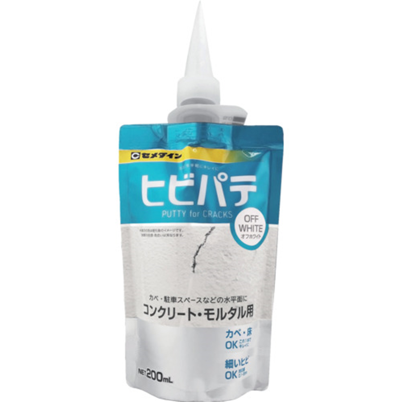セメダイン ヒビパテ オフホワイト 200ml HC-012 1本（ご注文単位1本）【直送品】