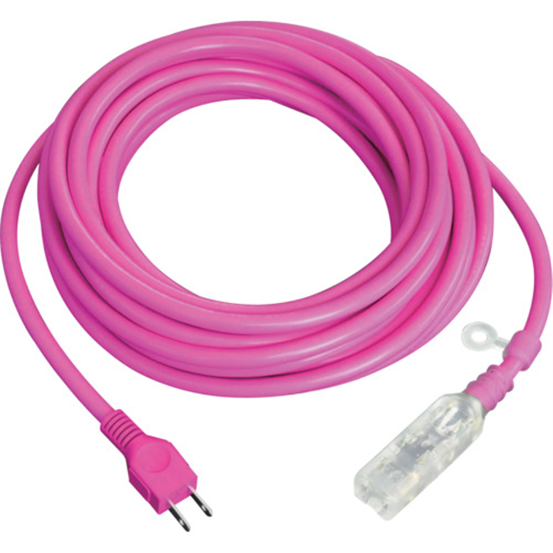 fmc 光るタップコード ピンク 10m 1本（ご注文単位1本）【直送品】