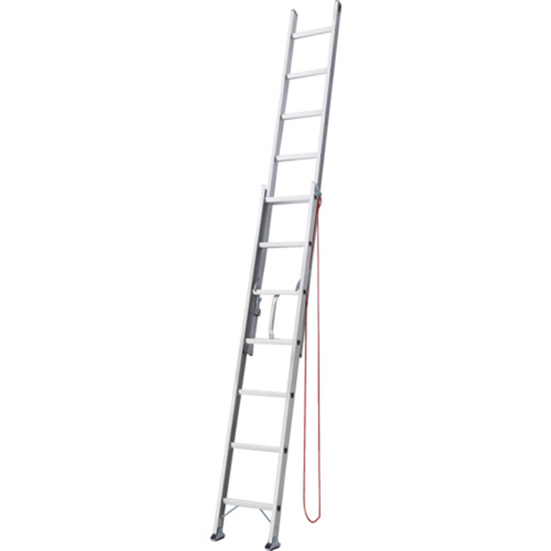 ハセガワ アルミ2連はしご 軽量タイプ HE2型 4.15m(10620) 1台（ご注文単位1台）【直送品】