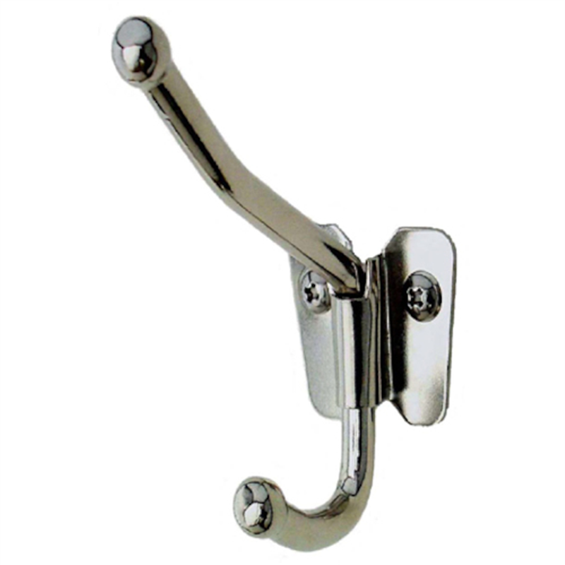 ニッサチェイン 107ニッケル鉄回転帽子掛(60個入) 1箱（ご注文単位1箱）【直送品】