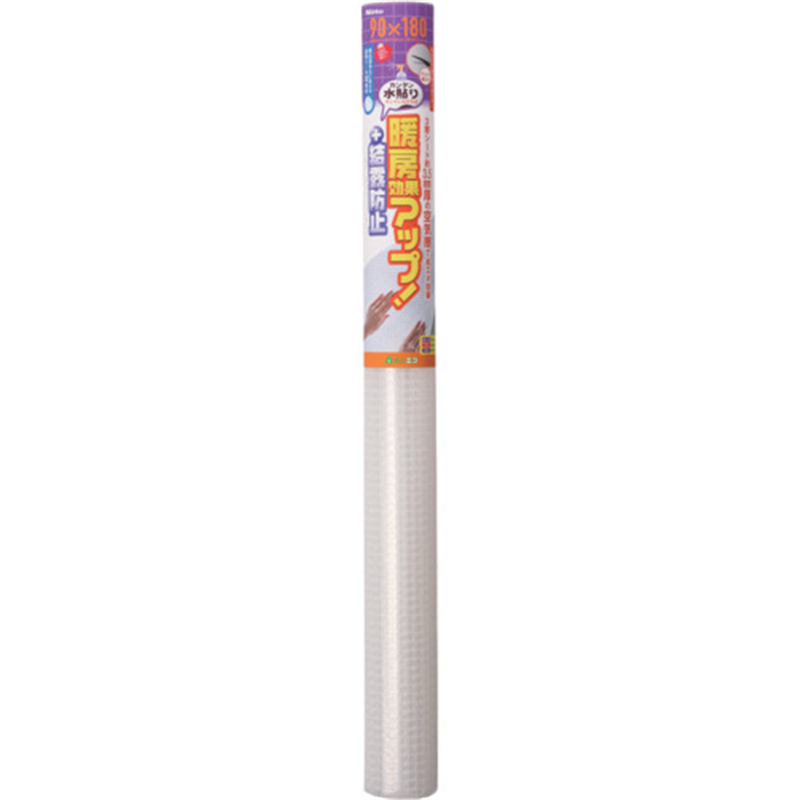 ニトムズ 窓ガラス断熱シート グリッド水貼り 1個（ご注文単位1個）【直送品】