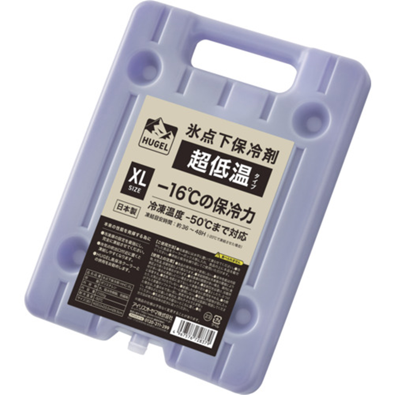 IRIS 107938 HUGEL 氷点下保冷剤 超低温タイプ XL 1個（ご注文単位1個）【直送品】